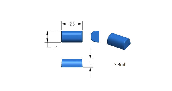 3,3 ml Rancher gummivorm